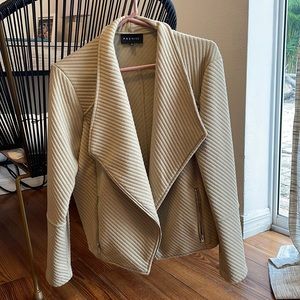 Soft and buttery tan Premise jacket. Size large. Brand new/never worn.